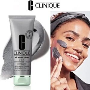 Clinique 2 in 1 Charcoal Mask and Scrub Full Size